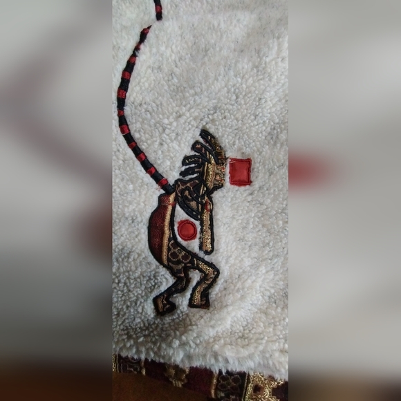 Blair Vest Reversible Fleece Size (M) Hickory Azteca Southwestern Zip Up - Picture 5 of 11